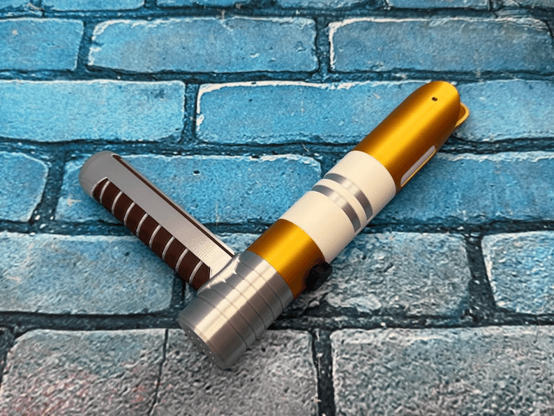 Jedi Temple Guard Tonfa Lightsaber – RGB S16 FX Inspired