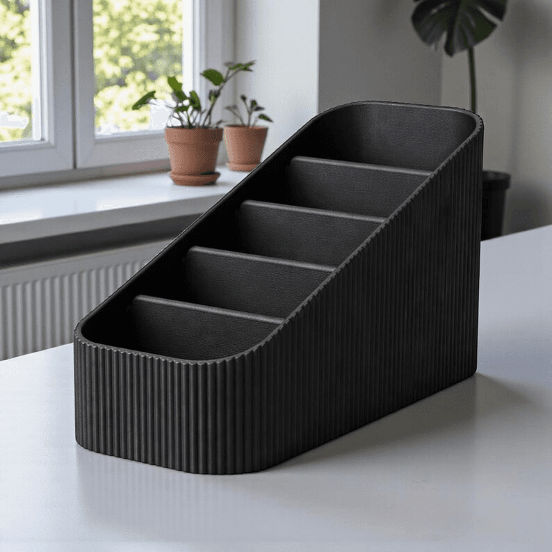 Multi Remote Control Organizer – Gaming Desk Storage Caddy