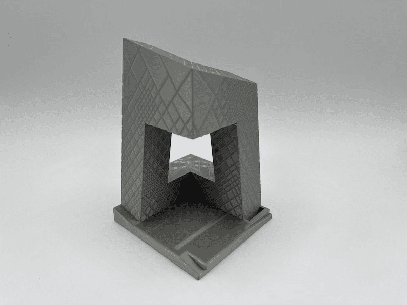 CCTV Headquarters Inspired Architectural Desk Model