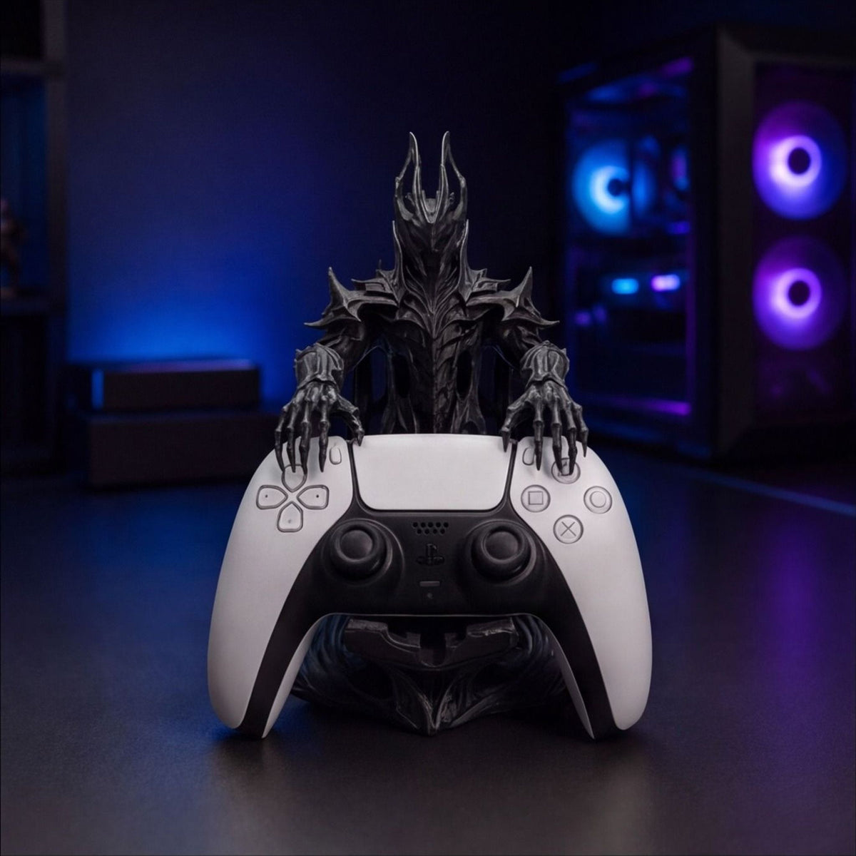 Dark Lord's Throne PS5 Controller Stand | Evil Overlord
