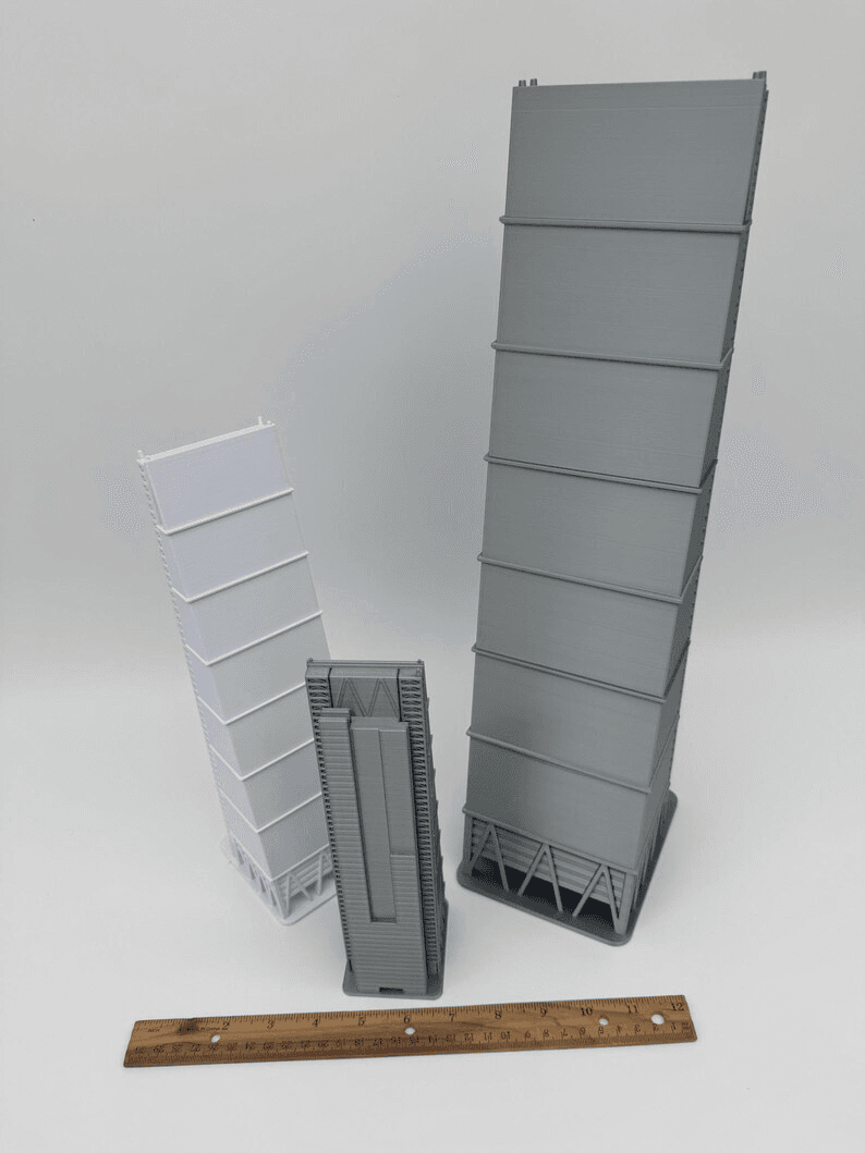 Leadenhall Building Inspired Miniature London Skyscraper Model