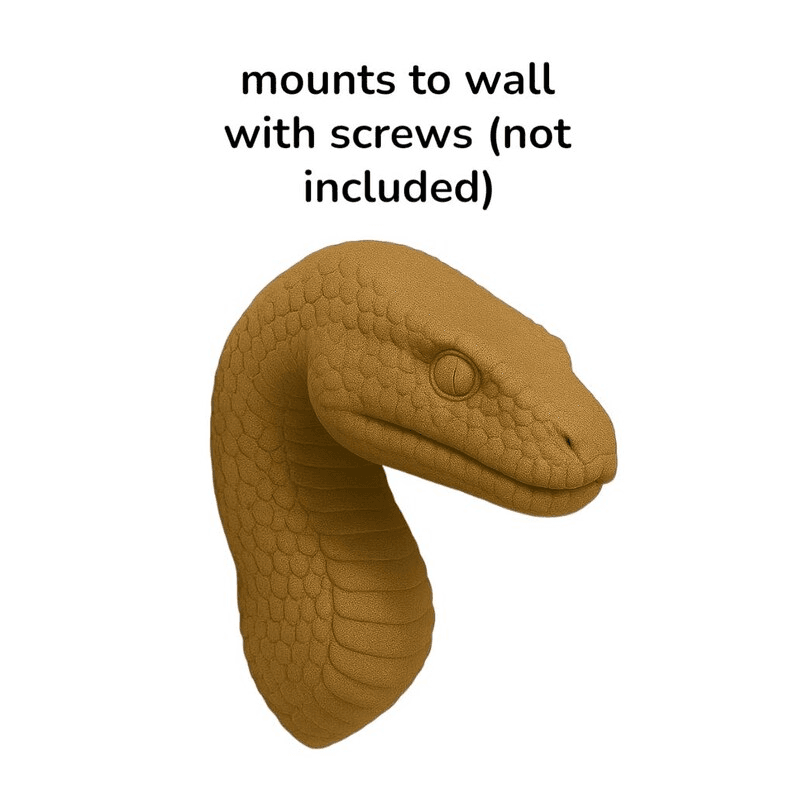 Snake Headphone Stand – Serpent Cobra Headset Holder