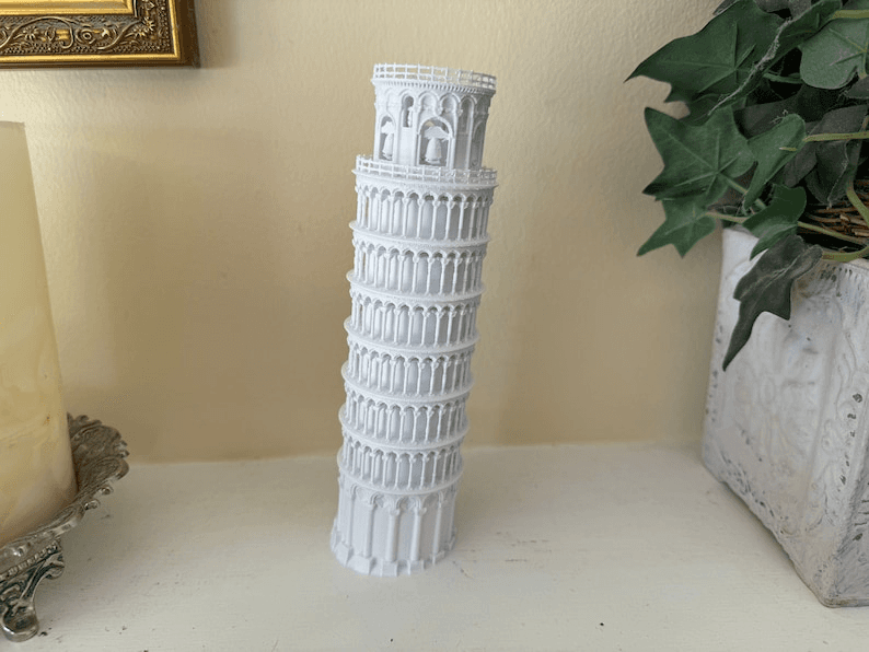 Leaning Tower of Pisa Miniature Model | Desk Decor