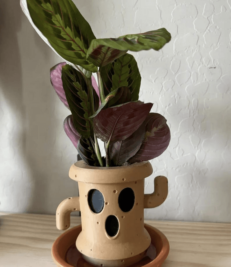 Lloid Gyroid Inspired Planter – Animal Crossing Fan Gift
