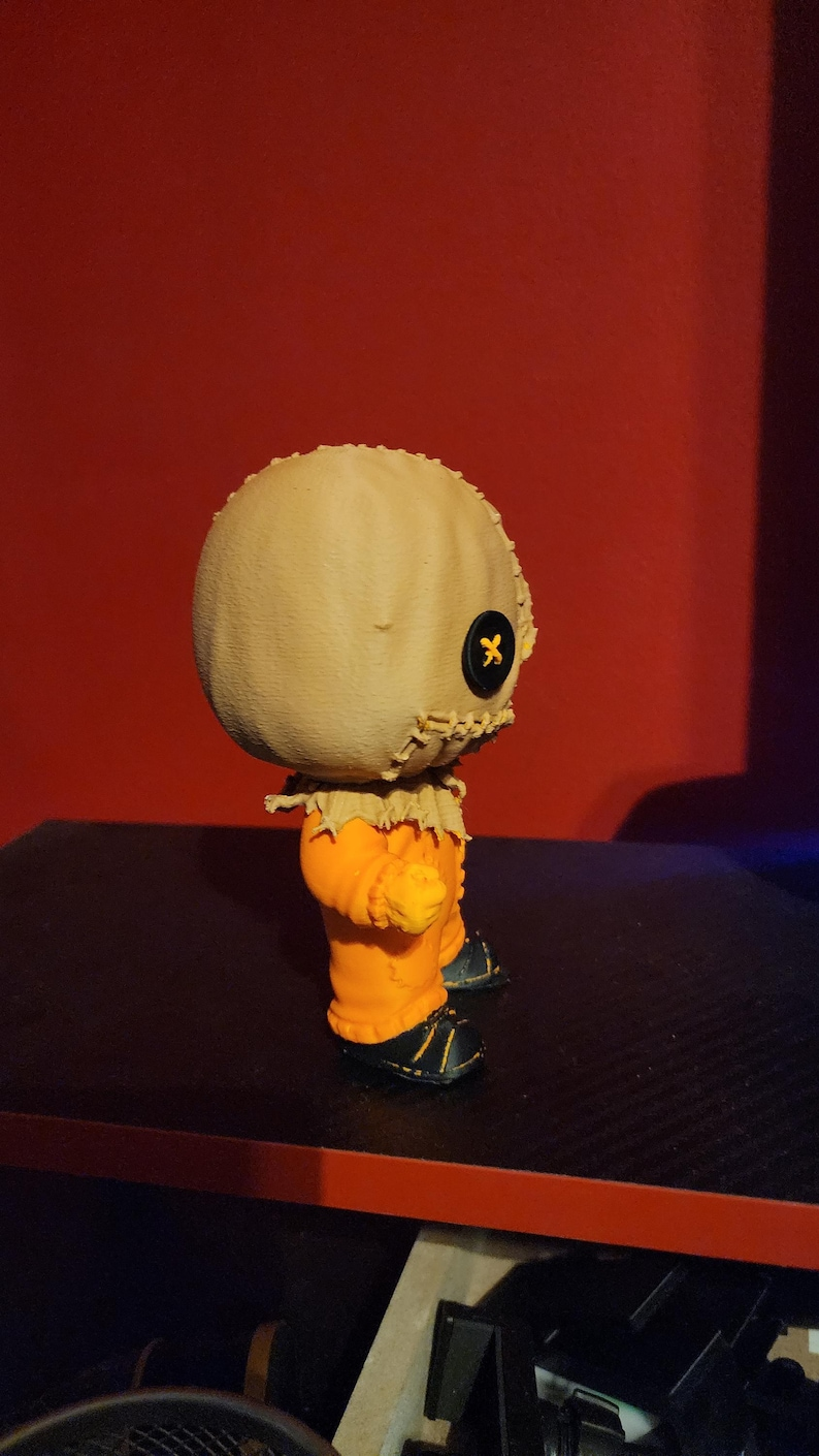 Sam Trick or Treat Inspired Fan Art Halloween Figure