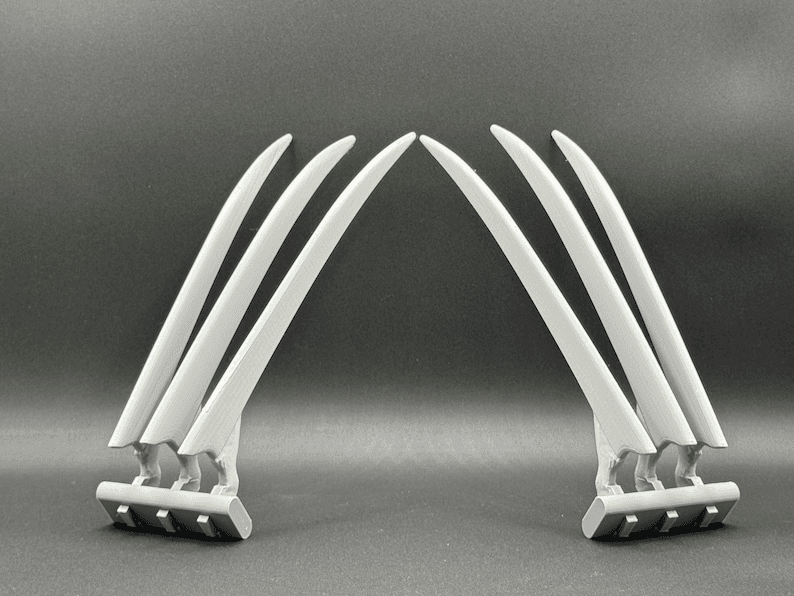 Wolverine-Inspired Cosplay Claws | Raw DIY Fan Kit
