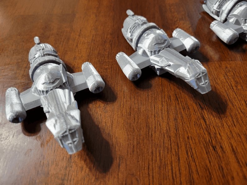 Serenity Firefly-Inspired Mini Ship Models – Set of 3