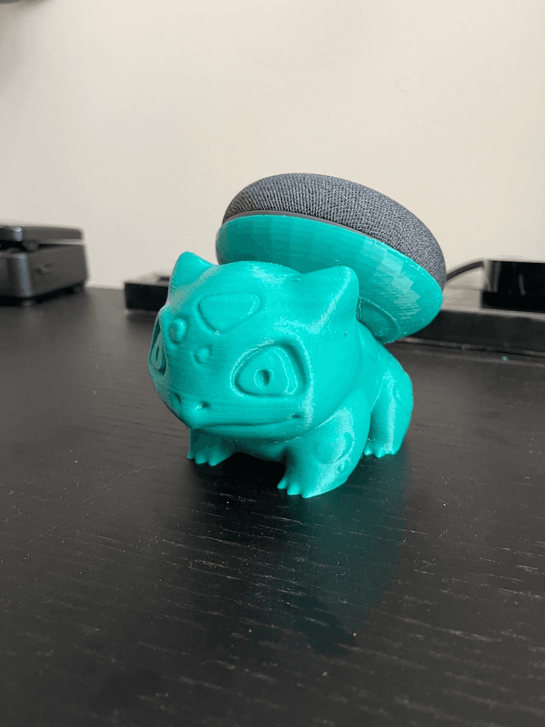 Bulbasaur-Inspired Google Nest Mini Stand & Holder