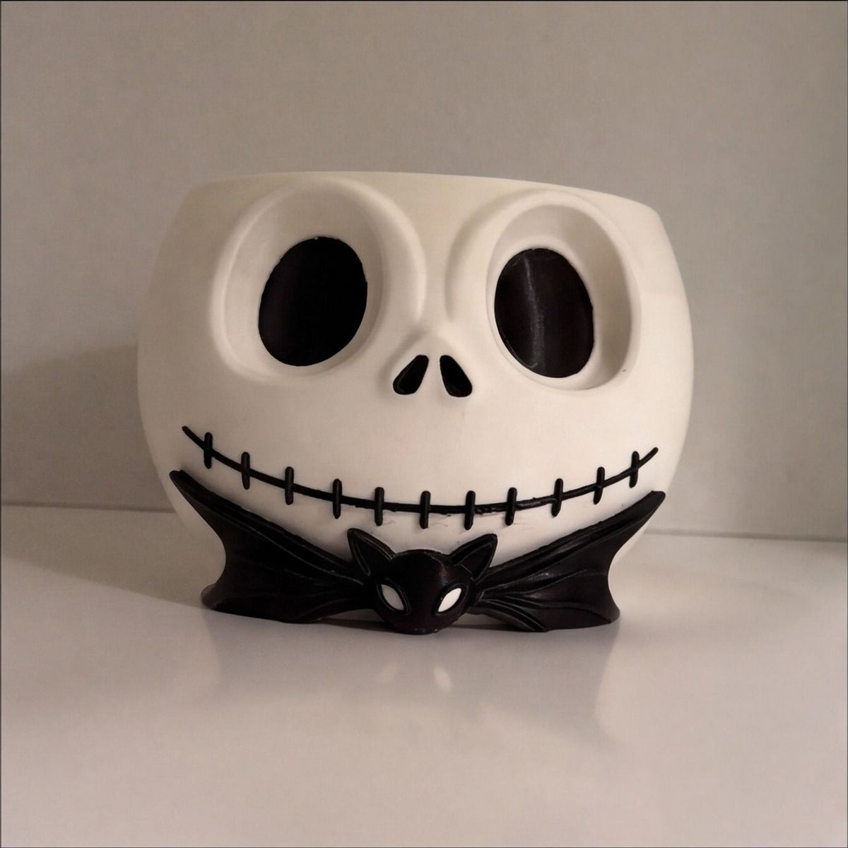 Jack Skellington Inspired Halloween Candy Dish Bowl