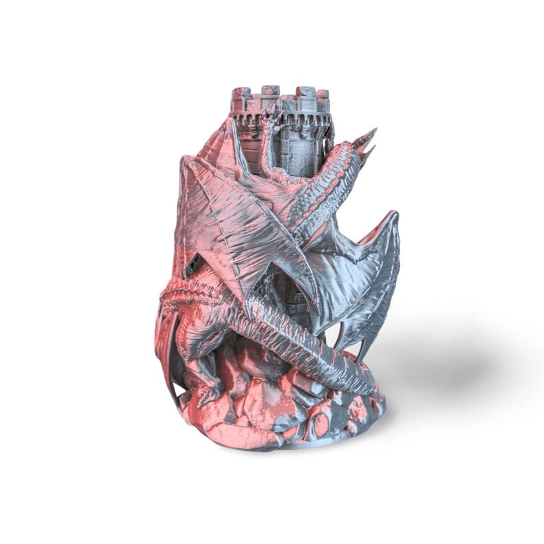 Dragon Castle Dice Tower – Fantasy RPG Tabletop Gaming