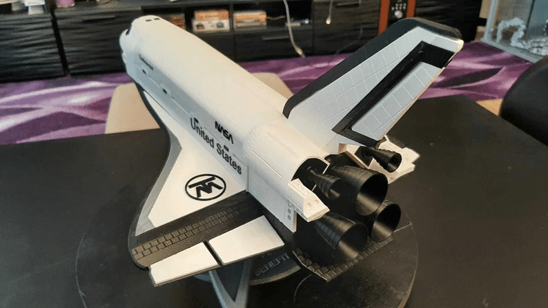 NASA Endeavour Space Shuttle Inspired Detailed Collector Model