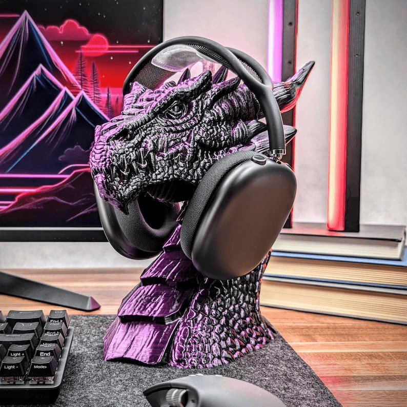 Treble Clef Headphone Stand – Music Lover Desk Holder