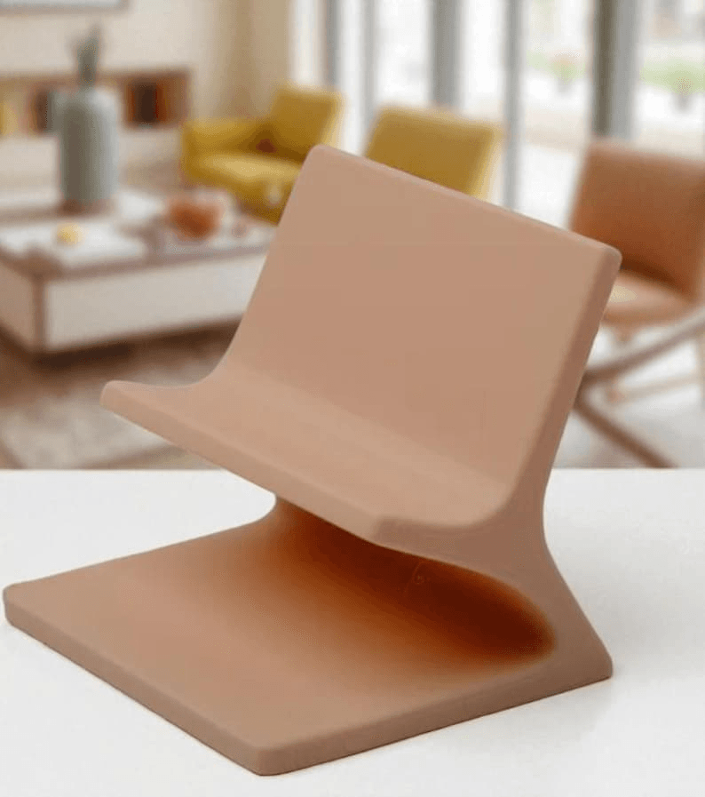Minimalist Arc Small Towel Holder & Countertop Stand