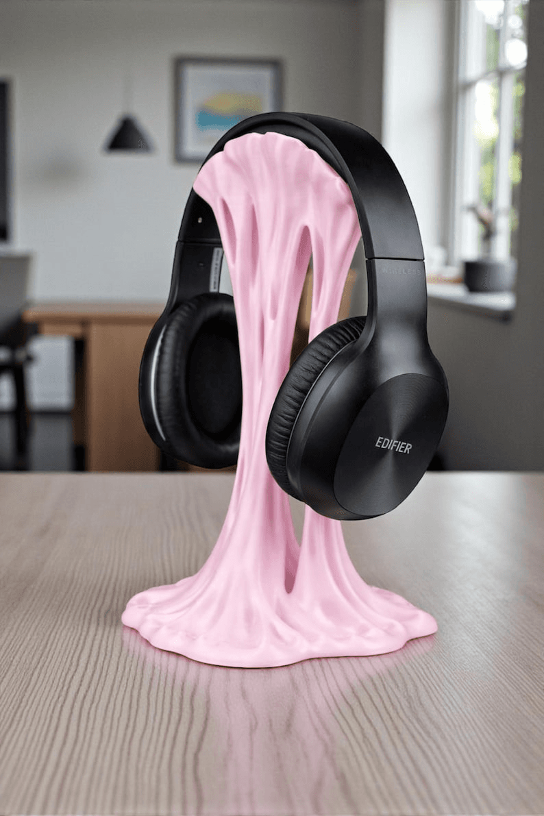 Bubble Gum Inspired Headphone Stand – 90s Style