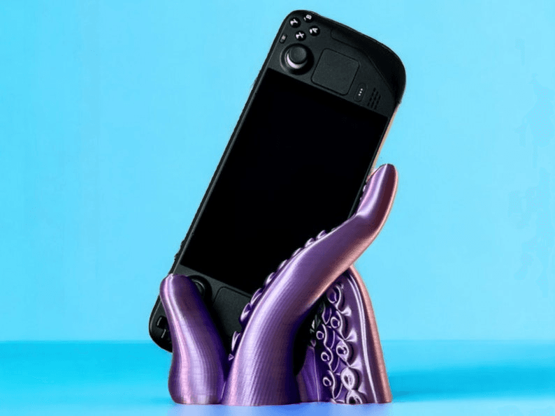 Tentacle Octopus Steam Deck Stand | Eldritch Desk Dock