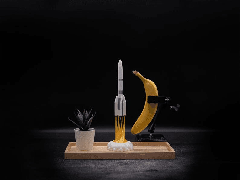 Ariane 6 Inspired Rocket Lamp – ESA Space Novelty Light