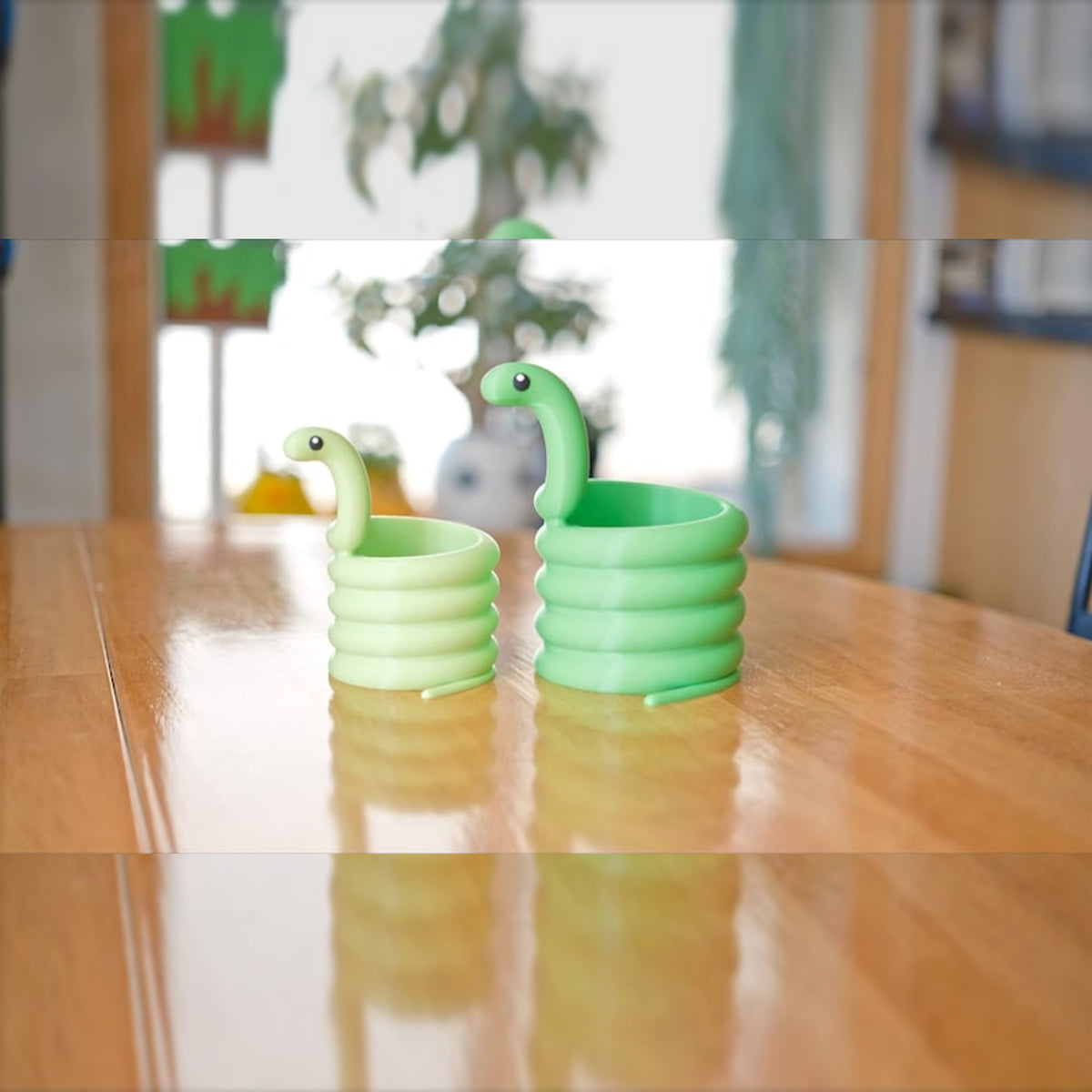 Cobra Snake Pen Holder & Desktop Planter Organiser