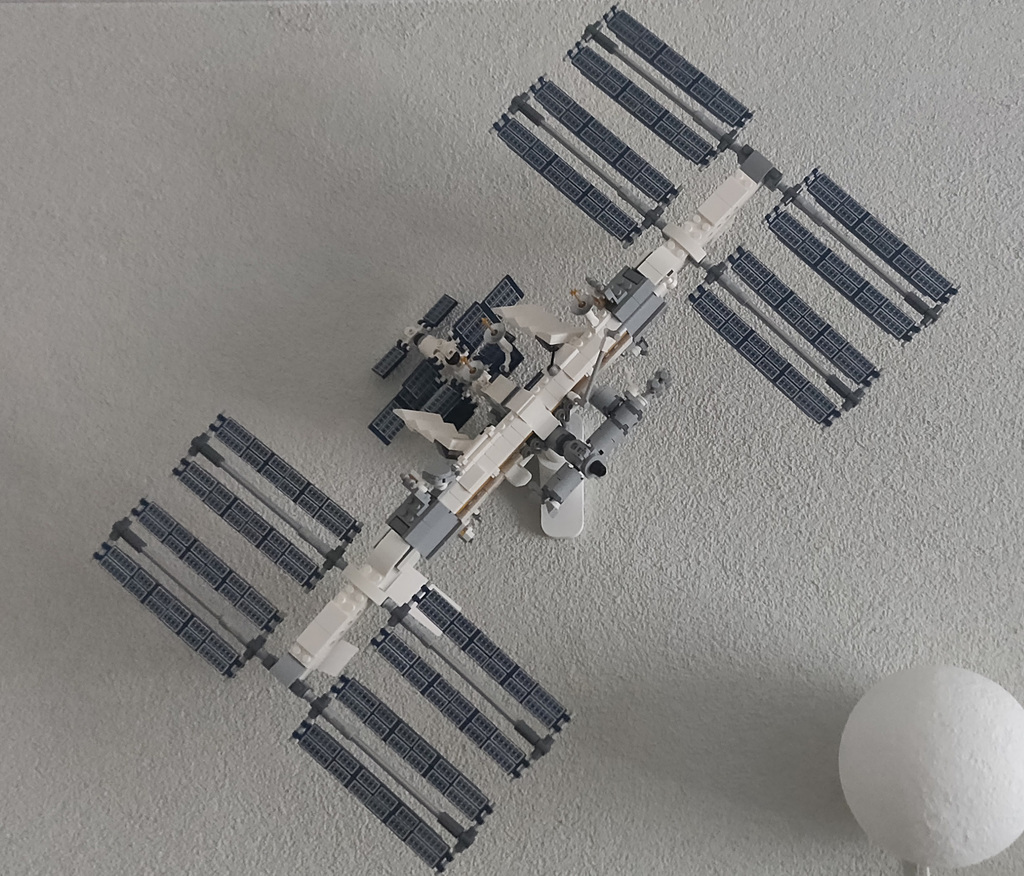 ISS Inspired Wall Mount for Space Station Models