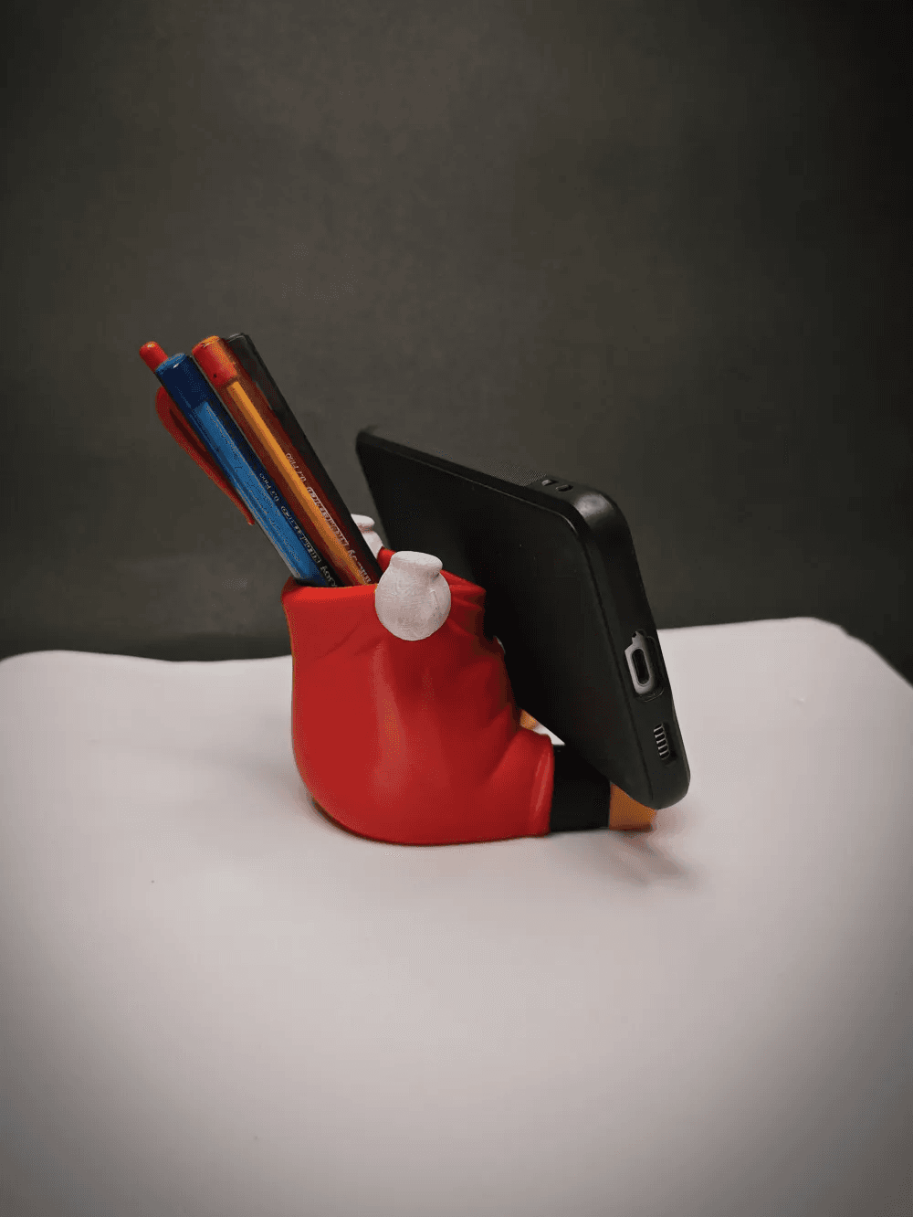 Mickey Mouse Inspired Pen & Phone Holder | Novelty Desk Tidy