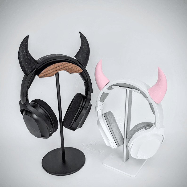 Demon Devil Horns Accessory for VR Headsets – Cosplay