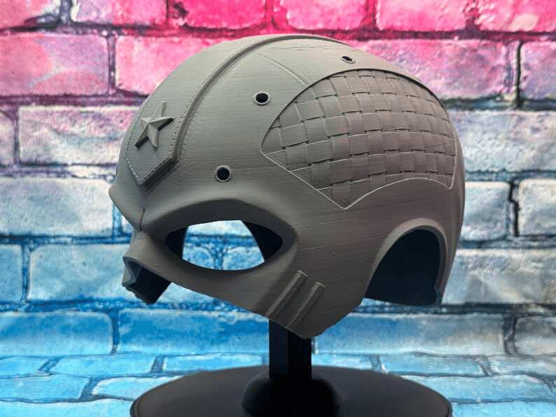 Red Guardian-Inspired Helmet Raw Kit | Fan Cosplay
