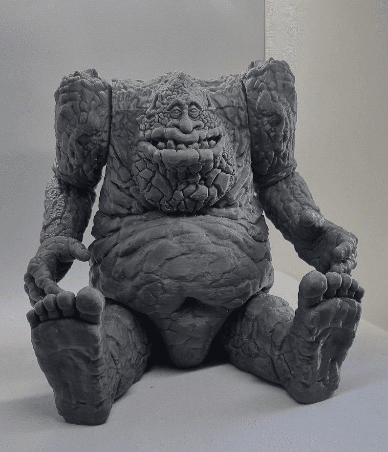 Rockbiter Inspired Fantasy Rock Giant Fan Collectible Figure