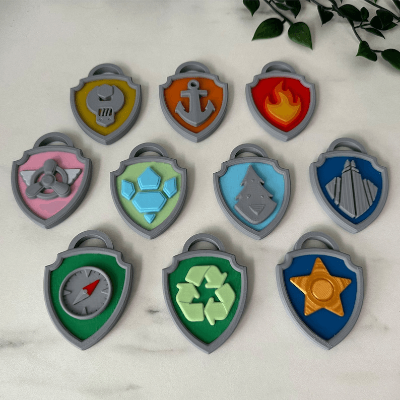 Chase-Inspired Police Shield Badge | Paw Patrol Fan Gift