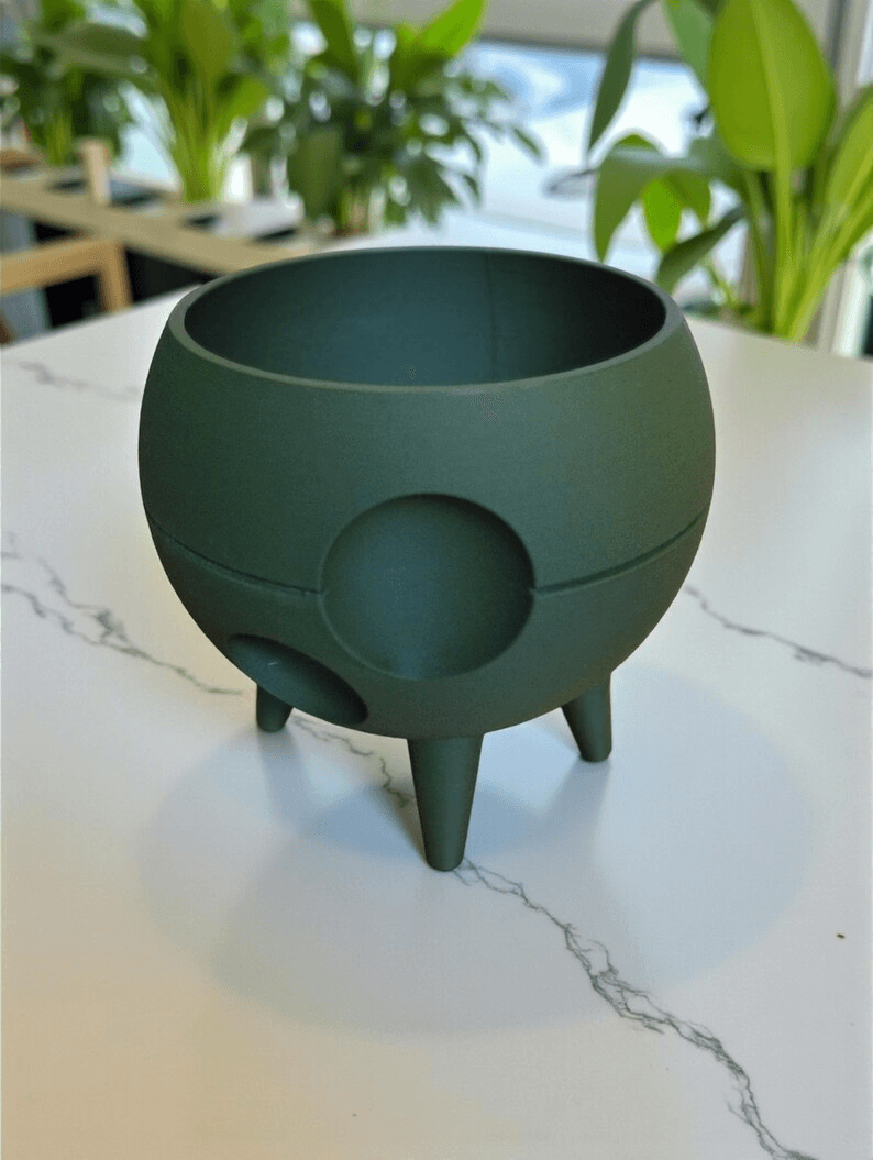 Moon-Inspired Succulent Planter | Lunar Plant Pot