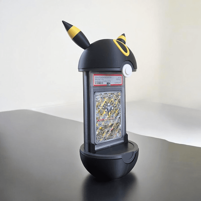Umbreon Inspired PSA Card Holder & Slab Display Stand