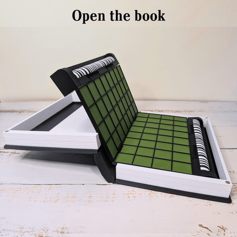 Foldable Reversi Strategy Board Game with Travel Case
