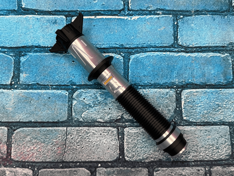 Baylan Skoll Inspired Orange Lightsaber Cosplay Prop