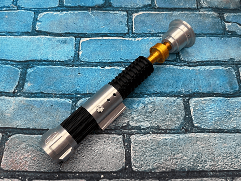 Obi-Wan Kenobi Inspired Lightsaber Hilt – Jedi Fan Replica