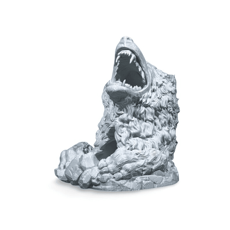 Howling Wolf Dice Tower – Fantasy RPG Tabletop Accessory