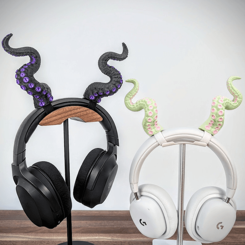 Tentacle Horns Headphone Accessory | Kraken Style