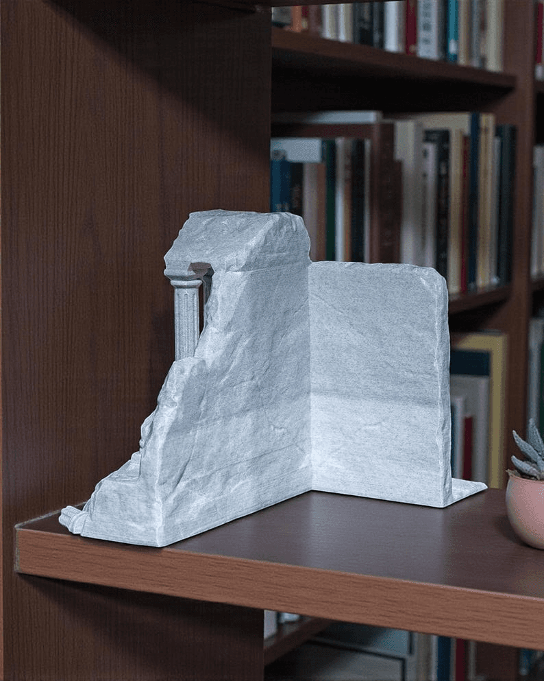 Roman Ruins Bookends | Classical Architecture Decor