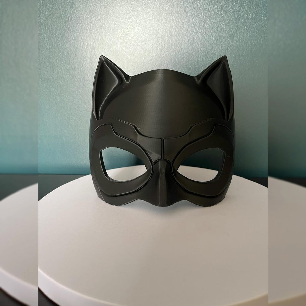 Catwoman-Inspired Cosplay Mask | Cat Villain Half Mask