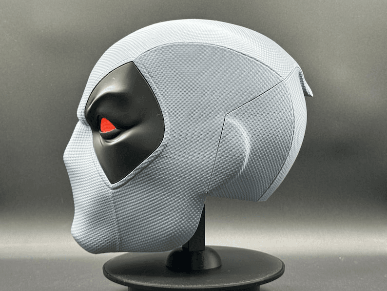 X-Force Deadpool Inspired Grey Cosplay Mask | Fan Replica