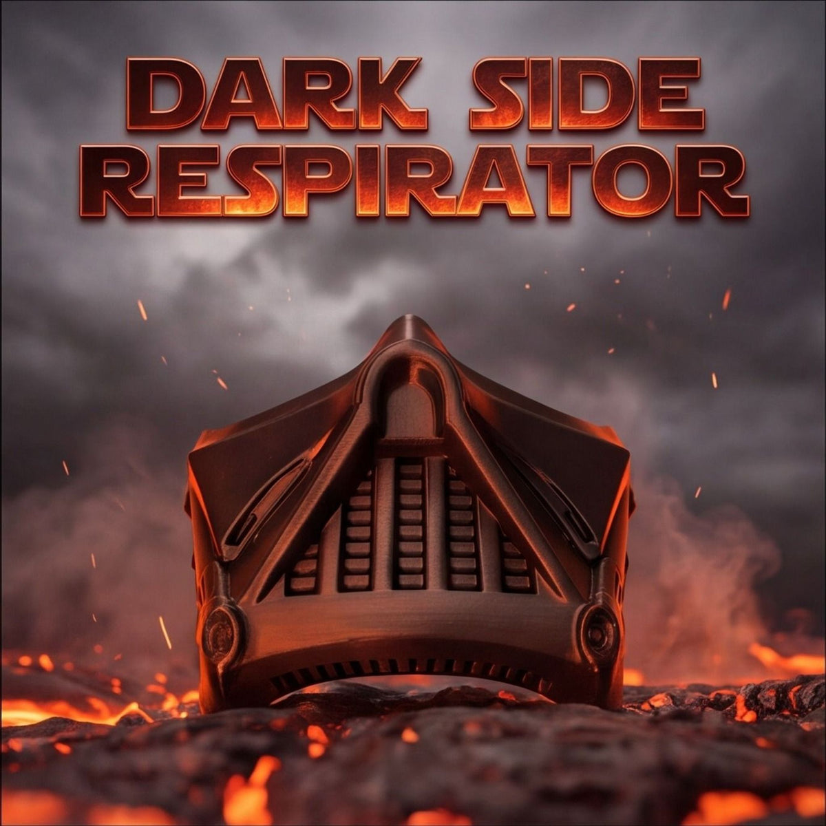 Dark Side Respirator Mask | Vader-Inspired Fan Costume Prop