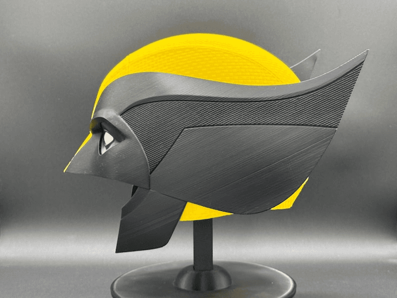 Wolverine-Inspired Fan Helmet – Deadpool & Wolverine Cosplay Mask