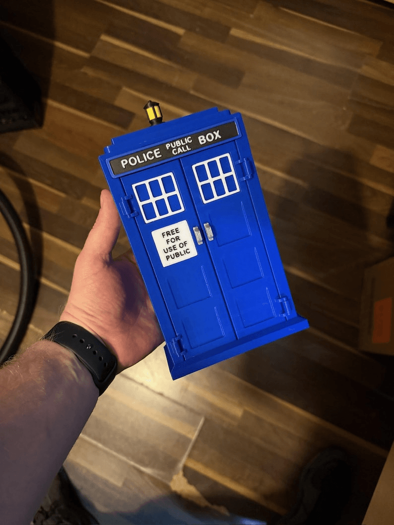 Doctor Who Inspired TARDIS Wall-Mounted Key Holder