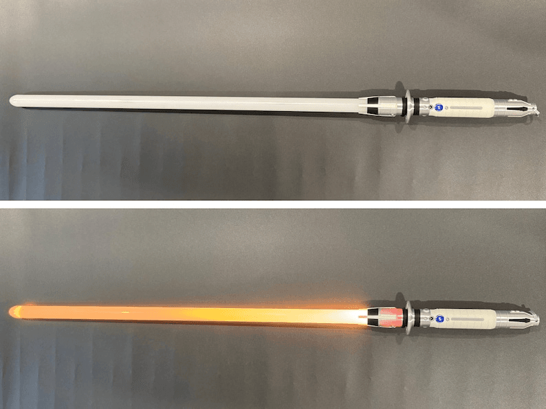 Shin Hati Inspired RGB FX Lightsaber | Fan Art Saber