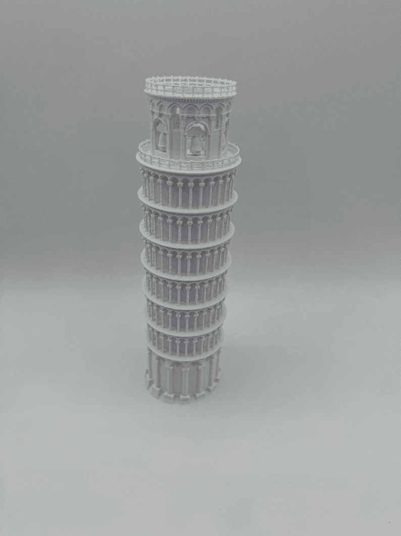 Leaning Tower of Pisa Miniature Model | Desk Decor