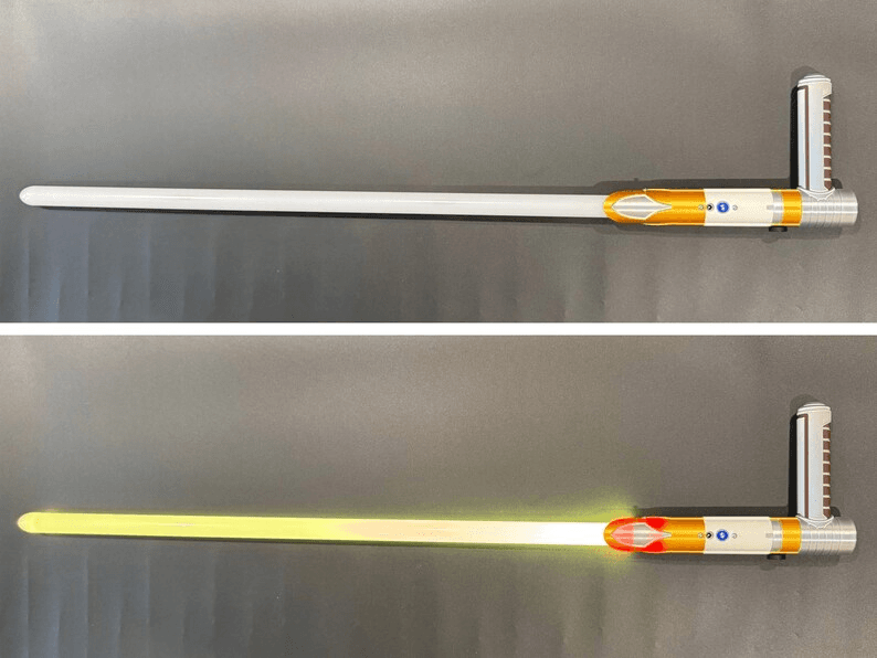 Jedi Temple Guard Tonfa Lightsaber – RGB S16 FX Inspired