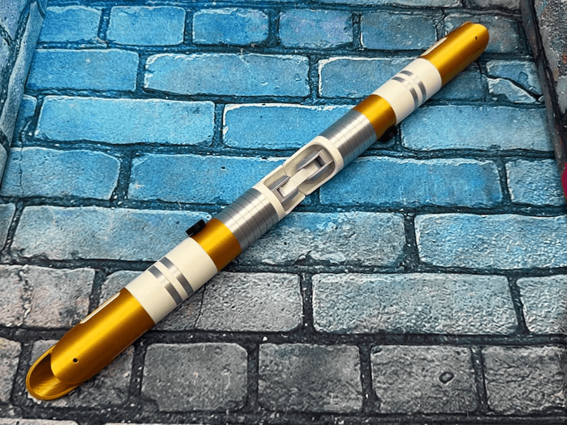Jedi Temple Guard Inspired Folding RGB Lightsaber Prop