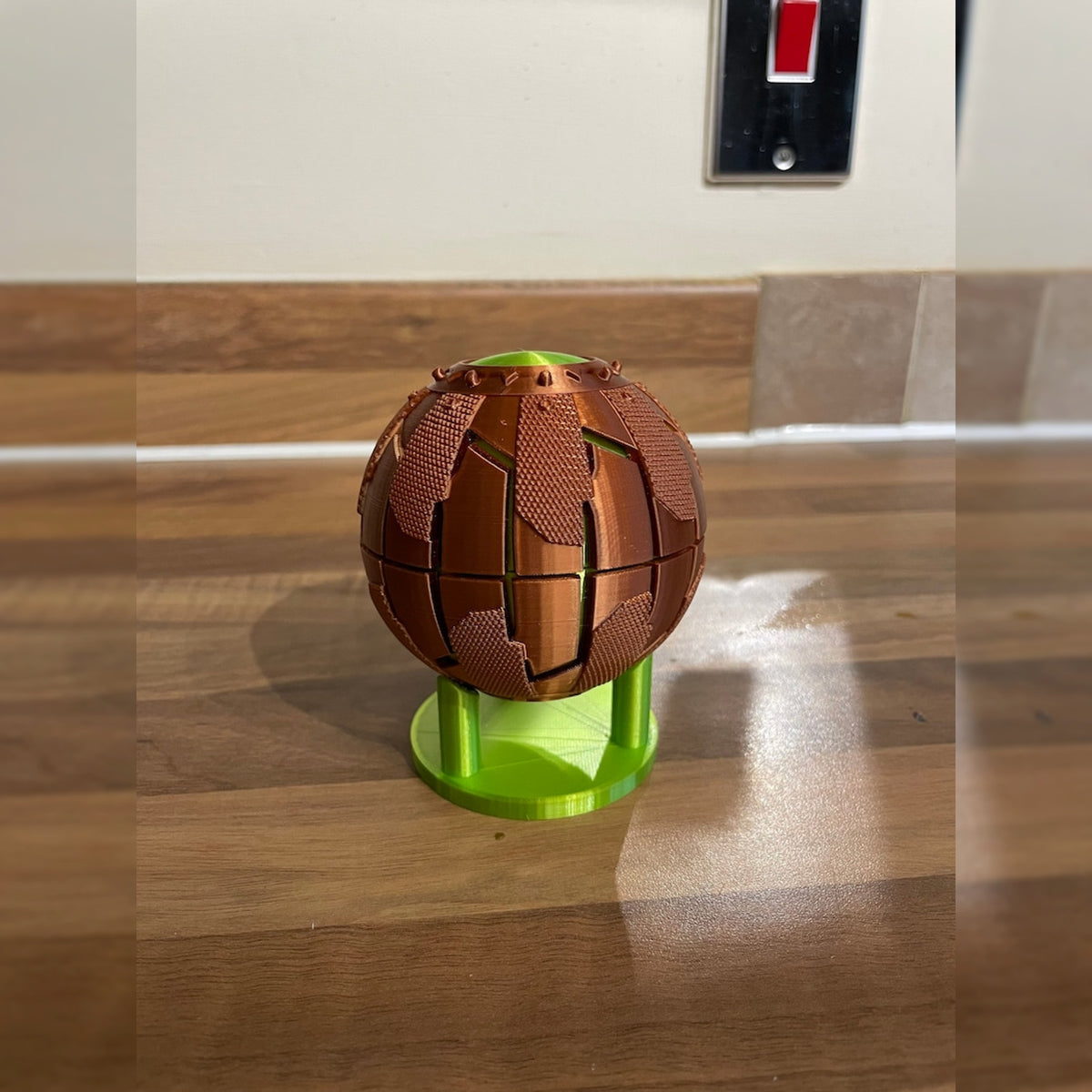 Green Goblin Inspired Pumpkin Bomb Fan Replica Prop
