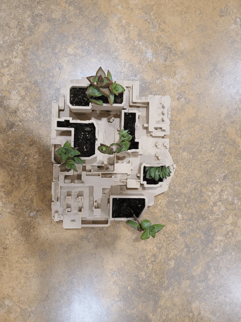 Counter-Strike Mirage Map Inspired Succulent Planter
