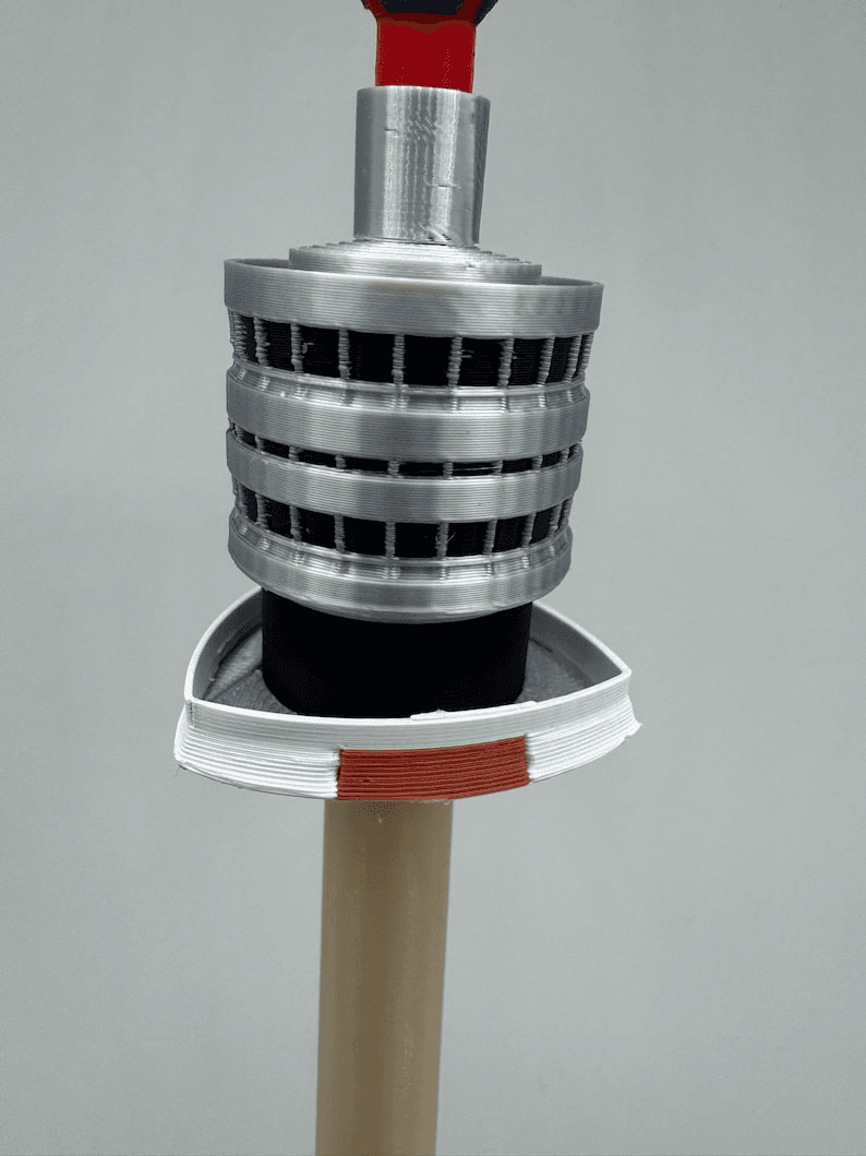 Danube Tower Inspired Miniature Model Figurine