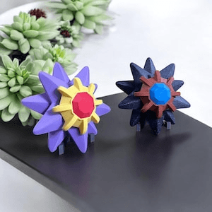 Starmie-Inspired Fidget Spinner | Pokemon Fan Desk Toy