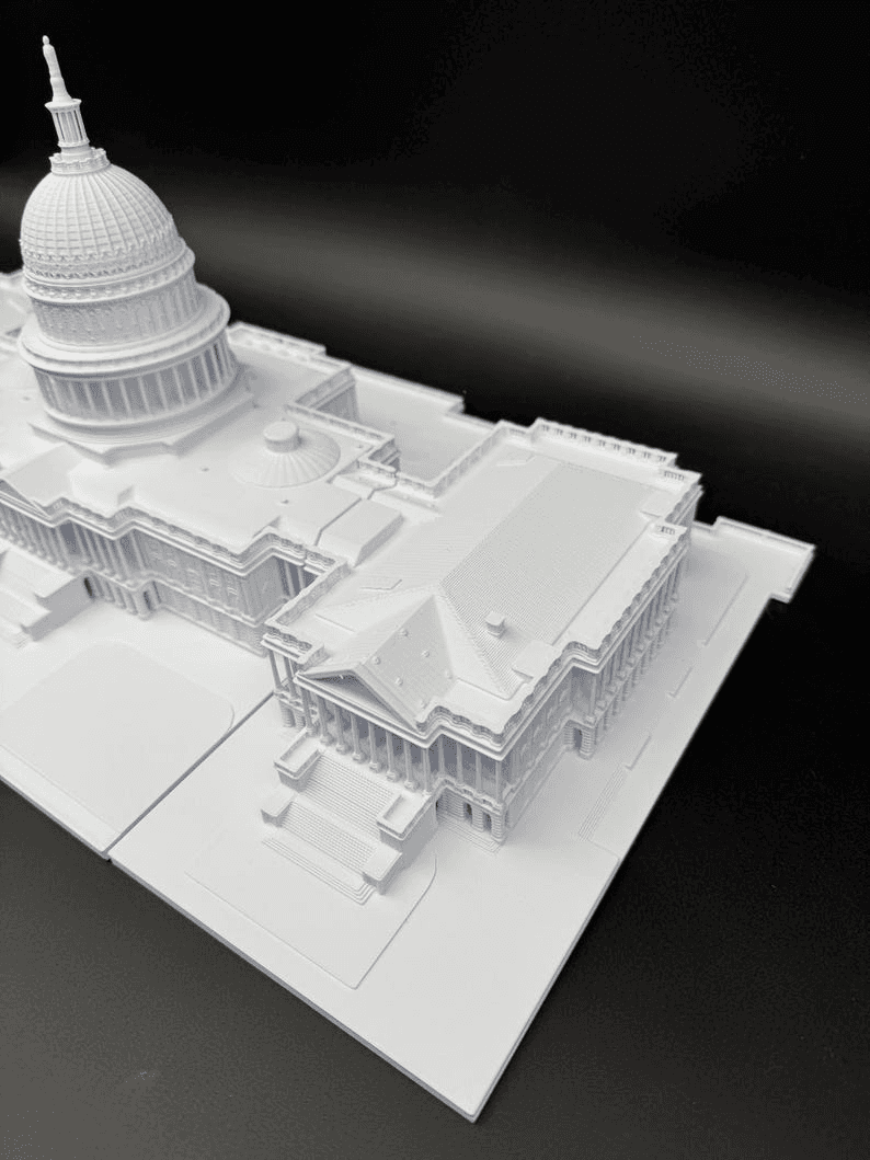 US Capitol Building Miniature Model – Collector's Replica