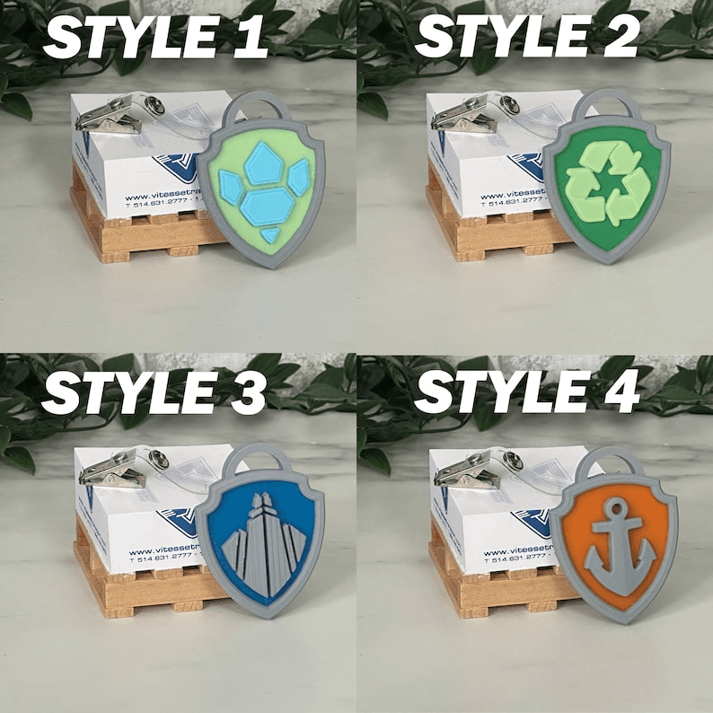 Chase-Inspired Police Shield Badge | Paw Patrol Fan Gift
